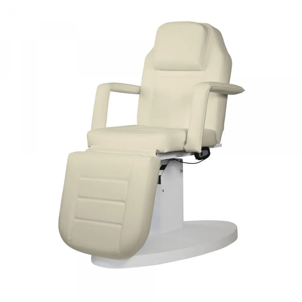 Кресло косметологическое ЭЛЕГИЯ-01, 1 мотор, слоновая кость